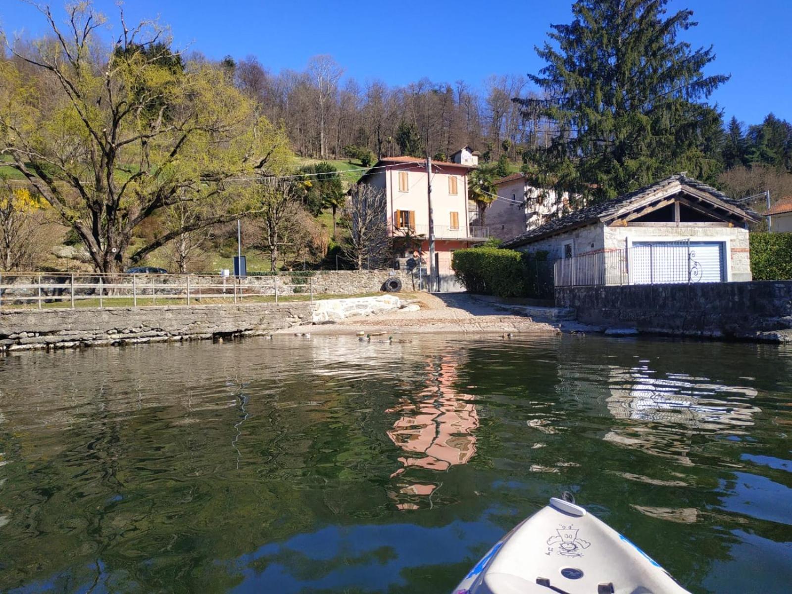 Вилла La Baia D'Acquadolce Bolzano Novarese Экстерьер фото